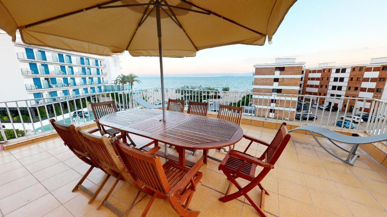 Atico Con Vista Mar. 50 M De La Playa - Casa Nova 13 Apartment Roses Exterior photo